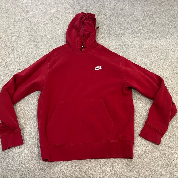 Nike Tops - Womens red Nike hoodie